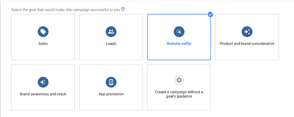 PPC Campaign Goal